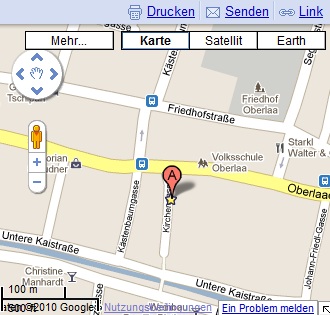 Google Maps - Kirchengasse 3, 1100 Wien